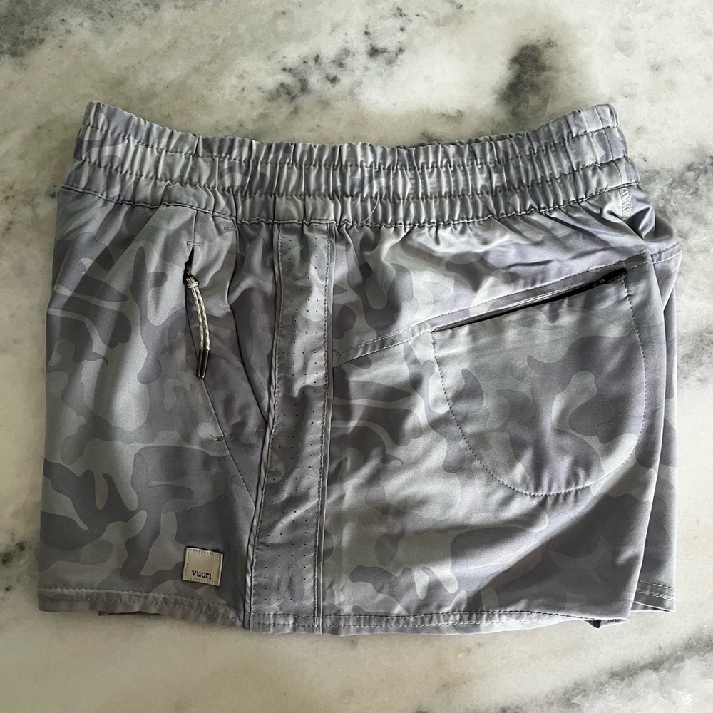 Vuori Dash Camouflage Athletic Shorts